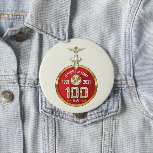 100 Jahre Legion von Mary, Legion von Mary Button (Beispiel)