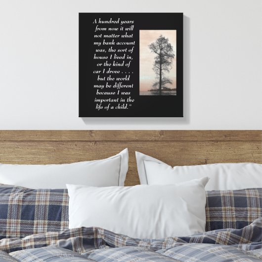 100 Jahre Leinwand (Insitu (Schlafzimmer))