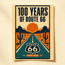 100 Jahre Route 66 Centennial Vintage Americana