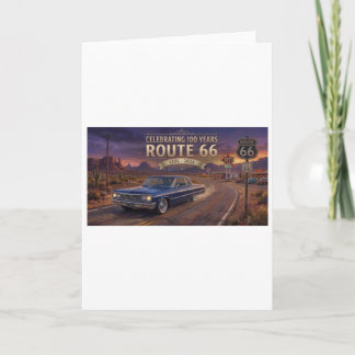 100 Jahre Route 66 Karte