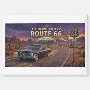 100 Jahre Route 66: Wir feiern Magnet