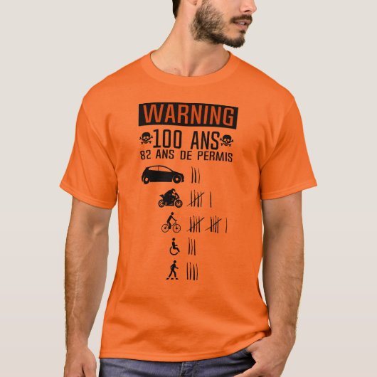 100 Jahre T-Shirt (Vorderseite)