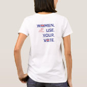 100 Jahre T-Shirt für Frauen im Suffrage (Rückseite)