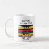 100-Jahres-Feier Black History Month 2026 Kaffeetasse (Links)