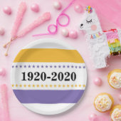 100. Jahrestag 19. Änderung Abstimmung über die Si Pappteller (Party)