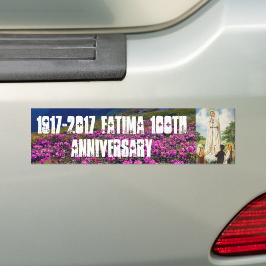 100. Jahrestag Fatima Autoaufkleber (Auf Auto)
