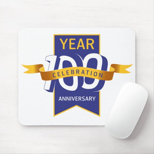 100._Jahrestag_Logo Mousepad (Mit Mouse)