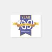 100._Jahrestag_Logo Post-it Klebezettel (Vorderseite)