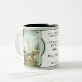 100-jähriger FATIMA-JAHRESTAG 1917-2017 Zweifarbige Tasse (Vorderseite Links)