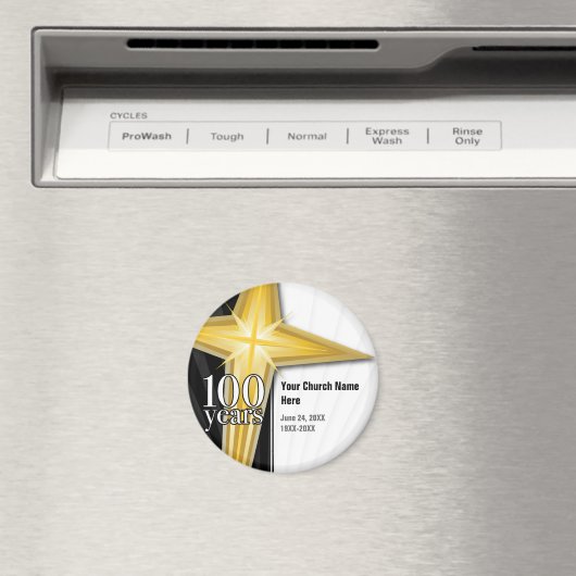 100-jähriges Kirchenjubiläum Magnet (In Situ (Geschirrspüler))