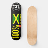 100% JAMAICAN JMT USA Skateboard (Vorderseite)