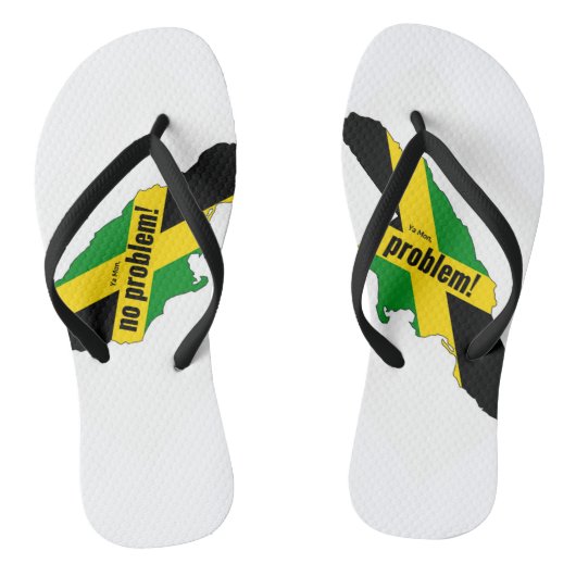 100 % Jamaikaner Sandal Badesandalen (Fußbett)