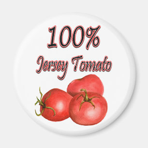100 % Jersey Tomato Magnet