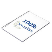 100% Jewtalian Journal Notizblock (Linke Seite)