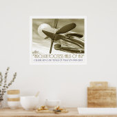 100. Jubiläum der Flight Large Print Poster (Küche)