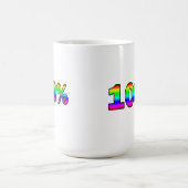 100 % KAFFEETASSE (Mittel)