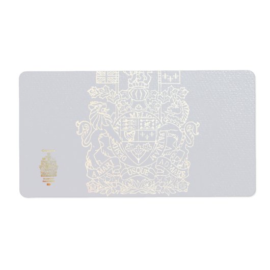 [100] Kanadischer Passport (Vorne)