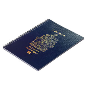 [100] Kanadischer Passport Notizblock