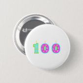 100 (Kerzen) Button (Vorne & Hinten)