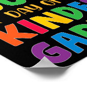 100. Kindergarten Niedlich School Student Poster (Ecke)