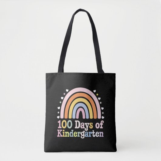 100. Kindergartenlehrer Kinder 100 Tage Tasche (Vorderseite)