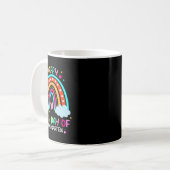100. Kindergartentag Regenbogen 100 Tage Kaffeetasse (Vorderseite Links)