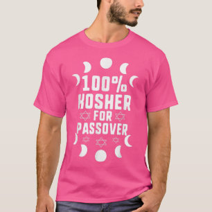 100 Koscher für Pessach Matzah Pesach Jüdisches Se T-Shirt
