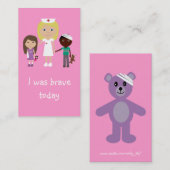 100 Krankenschwester, Kinder-u. Visitenkarte (Vorne/Hinten)