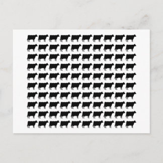 100 Kühe Postkarte