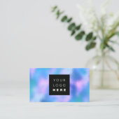 100 kundenspezifisches Logo QRCODE Holografisches Visitenkarte (Stehend Vorderseite)