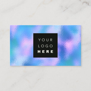 100 kundenspezifisches Logo QRCODE Holografisches  Visitenkarte