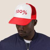 100% LKW-Hut Truckerkappe (Beispiel)