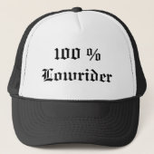 100% Lowrider Truckerkappe (Vorderseite)