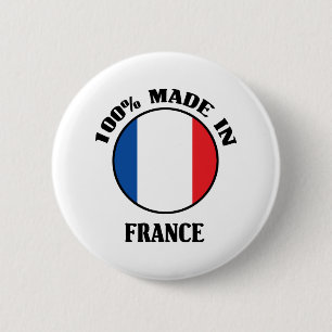 100% machten in Frankreich Button