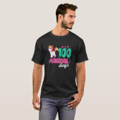 100 Magical Days of School Shirt Unicorn 100th Day (Vorne ganz)