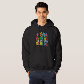 100 Magical Days Of School Student Teacher Hoodie (Vorne ganz)