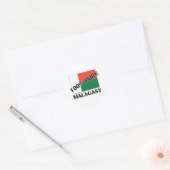 100 % MALAGASIE RUNDER AUFKLEBER (Umschlag)