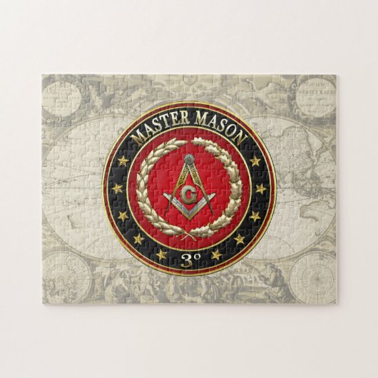 [100] Master Mason, 3. Grad [Sonderausgabe] Puzzle (Horizontal)