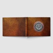 [100] Master Mason - Silver Square & Compasses Gästebuch (Voll)