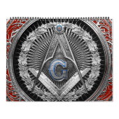 [100] Master Mason - Silver Square & Compasses Kalender (Titelbild)