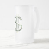 $100 MATTGLAS BIERGLAS (VorderseiteRechts)