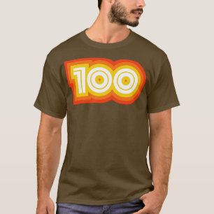 100-Meilen-Pfad und Ultra-Running Retro-Groovy T-Shirt