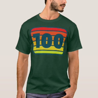100-Meilen-Pfad und Ultra-Running-Retro T-Shirt