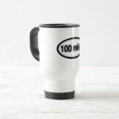 100 Meilen Reisebecher (Vorderseite Links)