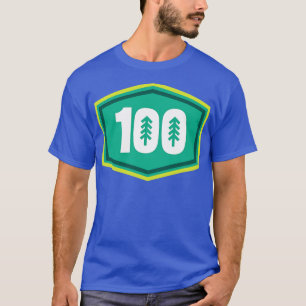 100 Meilen Trail und ultralange Bäume T-Shirt