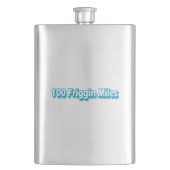 100 Meilen Ultra Flachmann (Vorderseite)