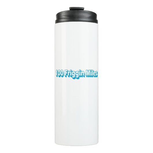 100 Meilen Ultra Thermosbecher (Vorderseite)