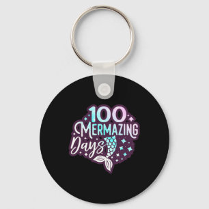 100 Mermazing Schultage 100. Schultag M Schlüsselanhänger