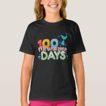 100 Mermazing Tage 100. Schultag Meerjungfrau