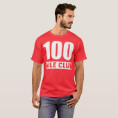 100-Mile-Club - 100-Meilen-Pfad mit Ultra-Runn-Str T-Shirt (Vorne ganz)